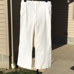 Khakis by Gap White Slacks